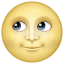 Full Moon With Face