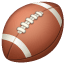 Football emoji U+1F3C8