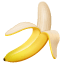Yellow banana emoji