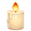 Candle emoji U+1F56F