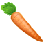 Carrot emoji U+1F955