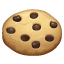 Cookie emoji Whatsapp U+1F36A