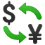 Dollar yen currency emoji Whatsapp U+1F4B1