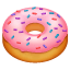 Doughnut emoji U+1F369