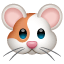 Hamster Face Emoji U+1F439