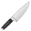 Japanese kitchen knife emoji U+1F52A