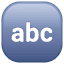 ABC button U+1F524