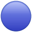 Blue circle symbol U+1F535