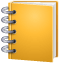 Spiral notebook emoji U+1F4D2