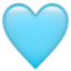 Light Blue Heart