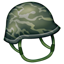 Military helmet emoji U+1FA96