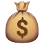 Money bag Emoji U+1F4B0