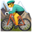 Mountain bike emoji U+1F6B5