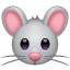 Mouse face U+1F42D