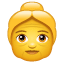 Granny emoji U+1F475