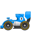 Racing car emoji