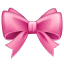 Pink ribbon symbol Whatsapp U+1F380
