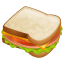 Sandwich smiley U+1F96A