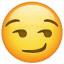 Emoji laughs smugly U+1F60F