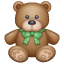 Teddy bear emoji U+1F9F8
