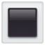 Black square with white border U+1F533