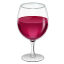 Wine glass emoji U+1F377