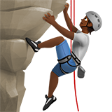 person climbing: medium-dark skin tone