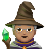 mage: medium skin tone