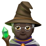mage: dark skin tone