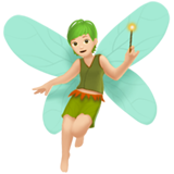 fairy: light skin tone