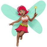 woman fairy: medium skin tone