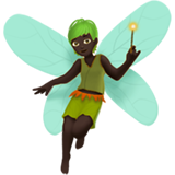 fairy: dark skin tone