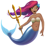 mermaid: medium skin tone