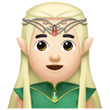man elf: light skin tone