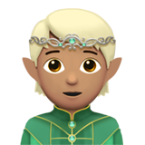 elf: medium skin tone