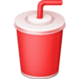 Cup with straw - Facebook
