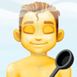 Man in steamy room - Facebook