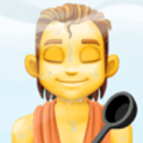 Person in steamy room - Facebook