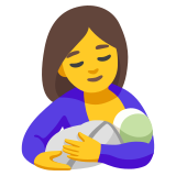 Breast-feeding - Noto Color Emoji