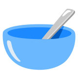 Bowl with spoon - Noto Color Emoji