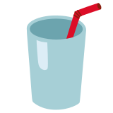 Cup with straw - Noto Color Emoji