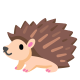 Hedgehog - Noto Color Emoji