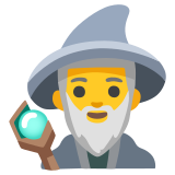 Man mage - Noto Color Emoji