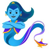 Woman genie - Noto Color Emoji