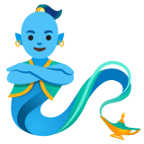 Man genie - Noto Color Emoji