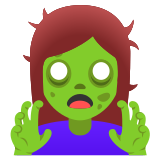 Woman zombie - Noto Color Emoji