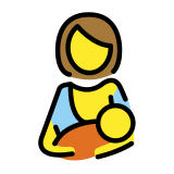 Breast-feeding - OpenMoji