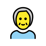 Older person - OpenMoji