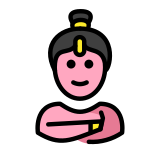 Woman genie - OpenMoji