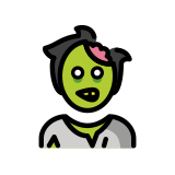 Man zombie - OpenMoji